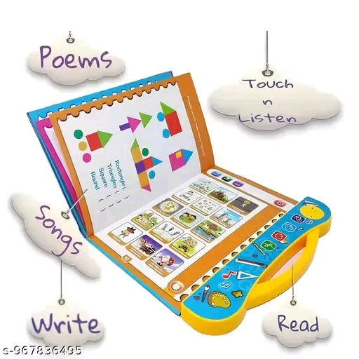 Interactive Talking Learning Book for Toddlers | Touch & Learn Educational Sound Book