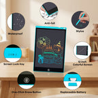 8.5 Inch LCD Writing Board | Magic Slate | Reusable Digital Notepad with Stylus Pen | Paperless Drawing and Writing Tablet for Kids